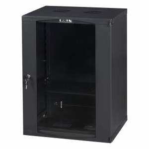 19" wall enclosure with glass door, “Next” series